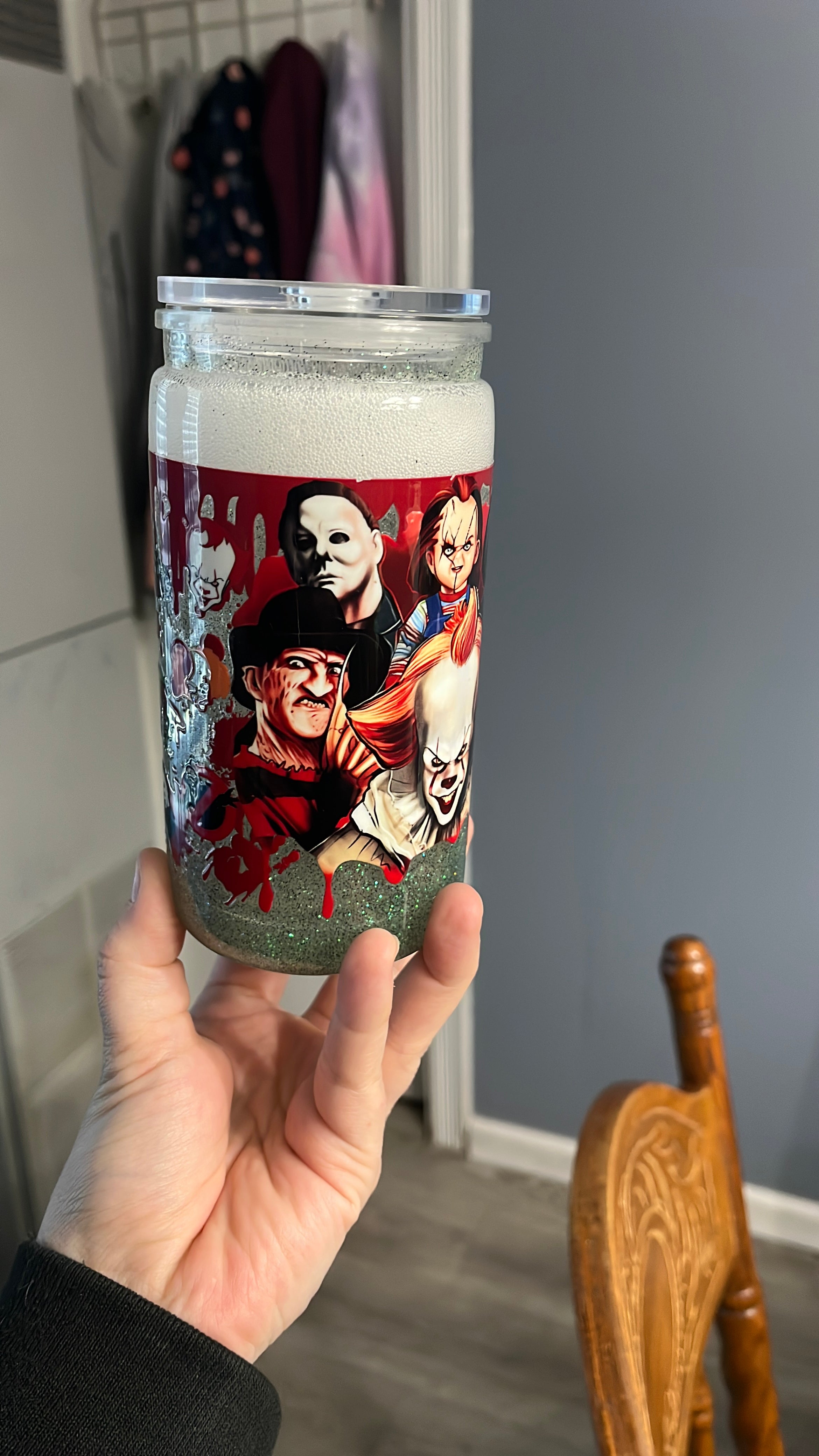 Horror tumbler