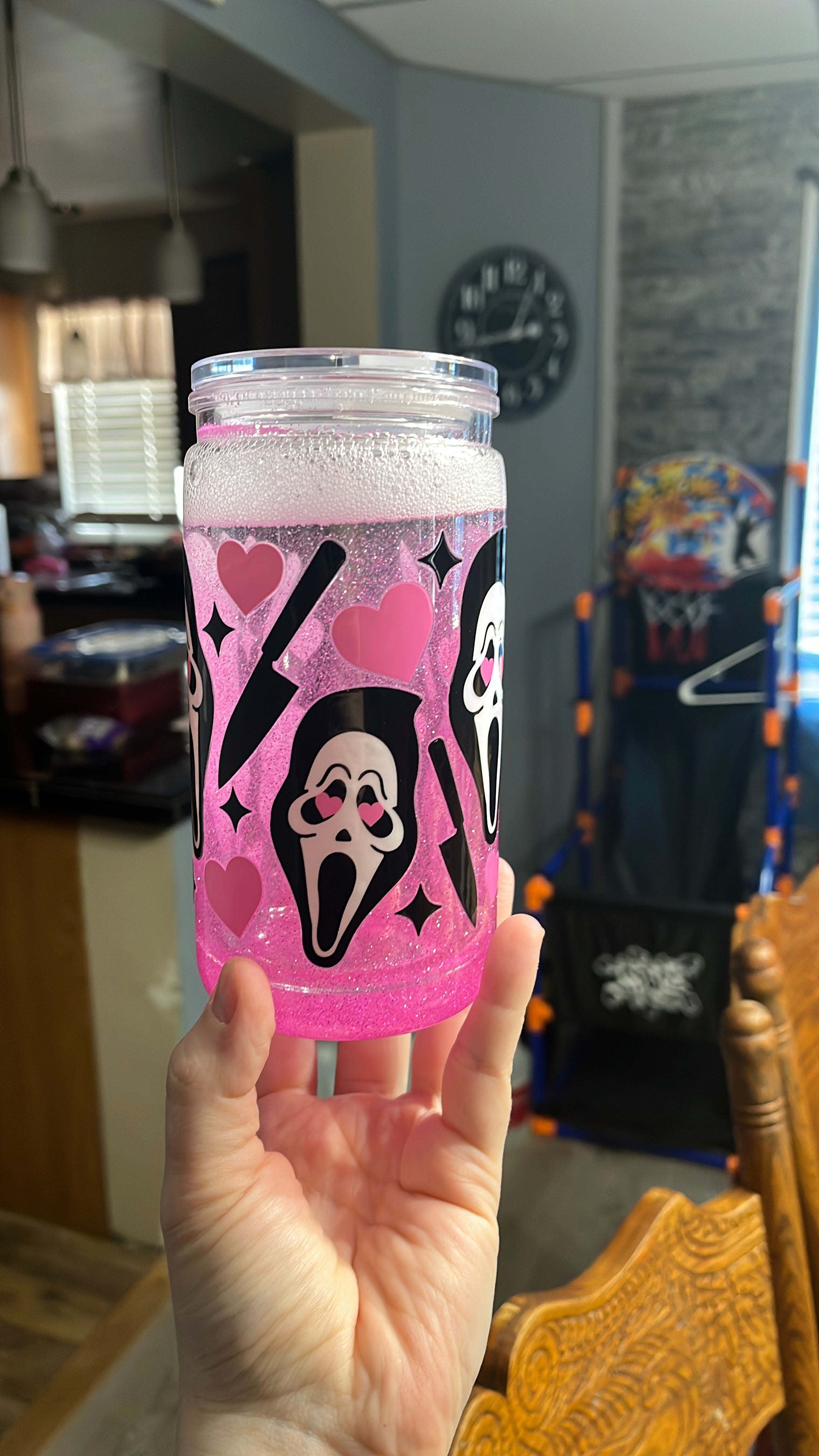 Ghost face tumbler