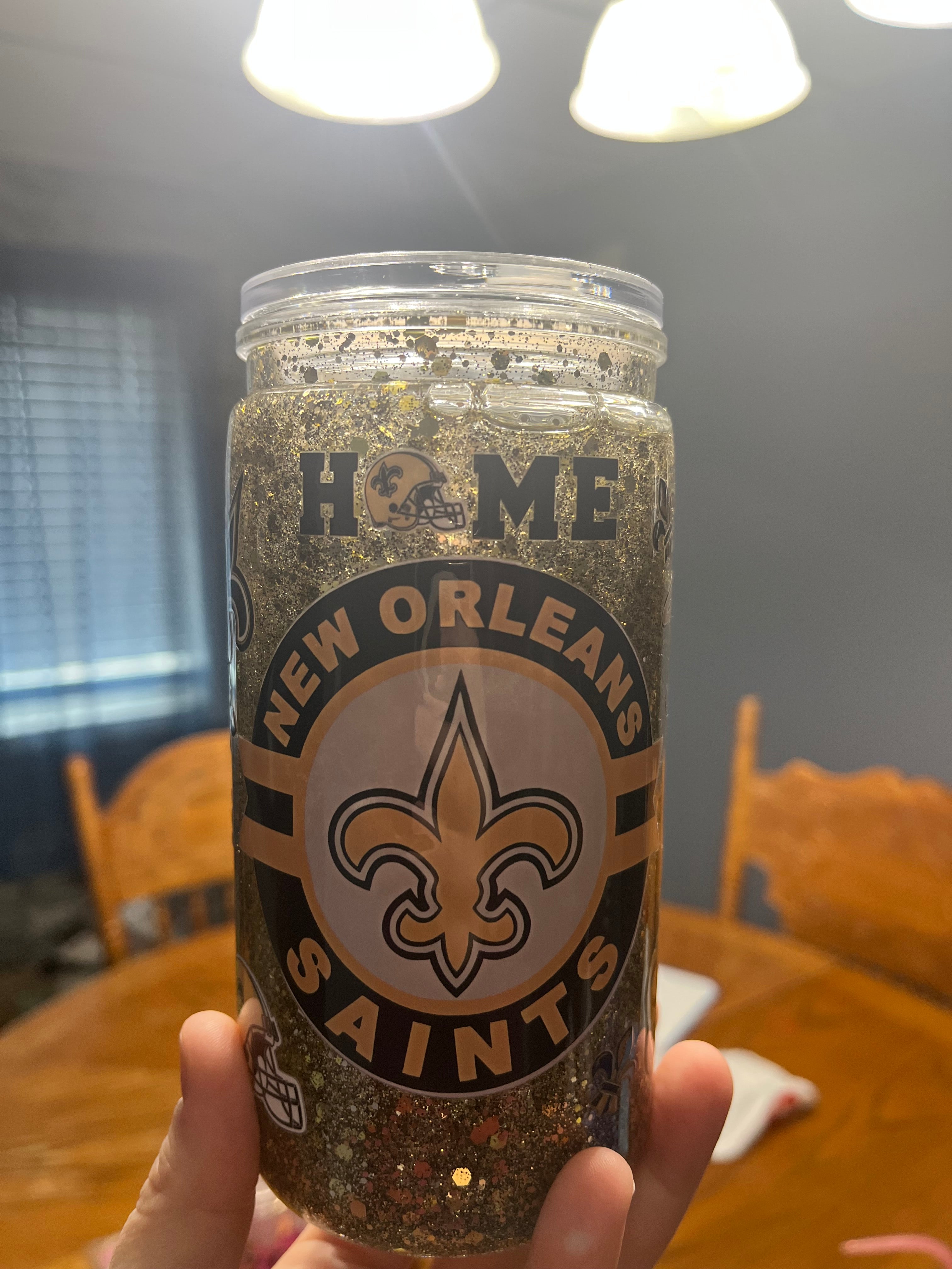 New Orleans Saints tumbler