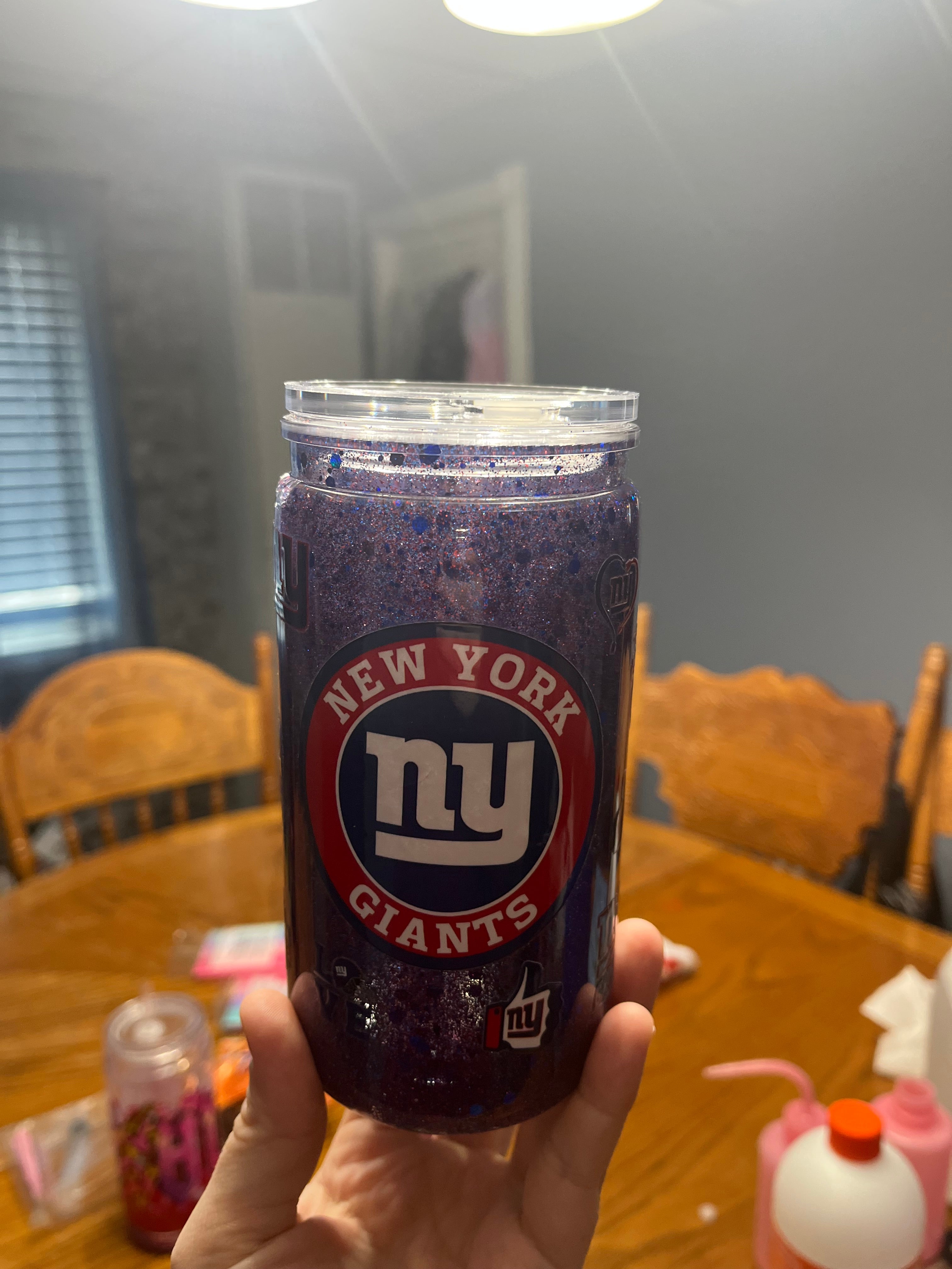 New York Giants tumbler