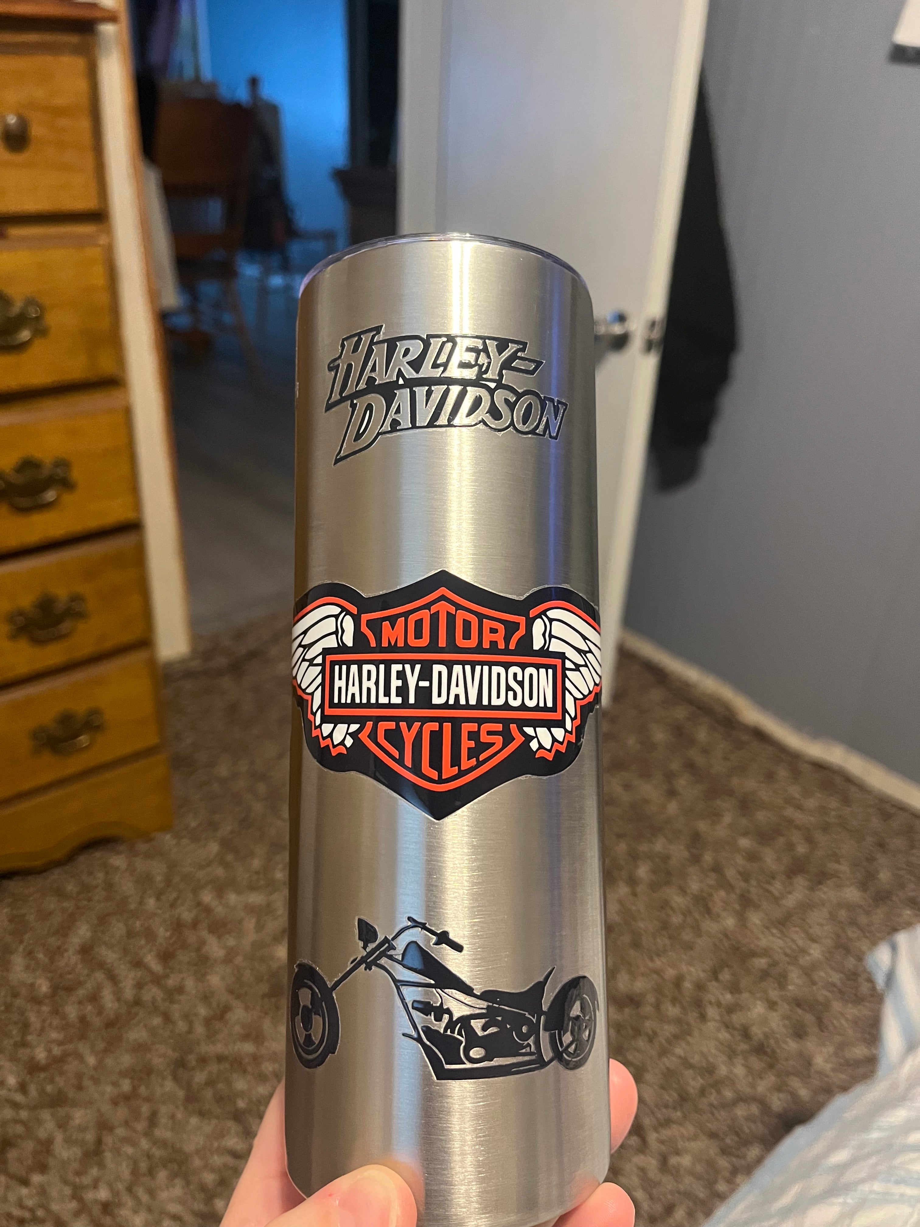 Harley Davidson tumbler