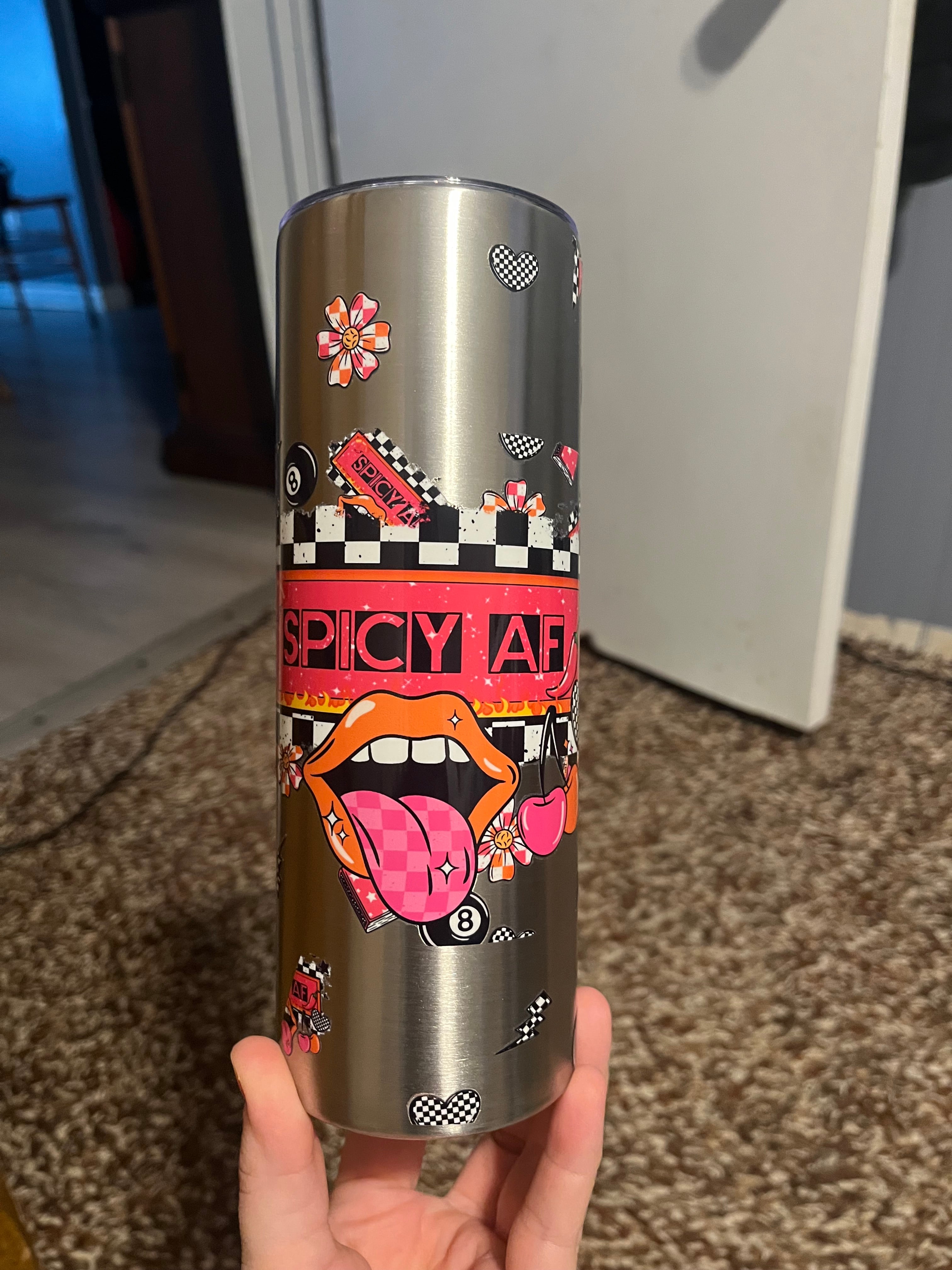 Spicy AF tumbler